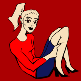 Sketch, line, a little color before bedtime