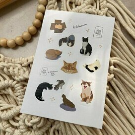 Стикерпак для Котокафе в Москве