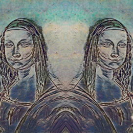 Mona Liza of Leonardo da Vinci ( copy)
