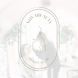 The logo for the Novabeauty beauty salon