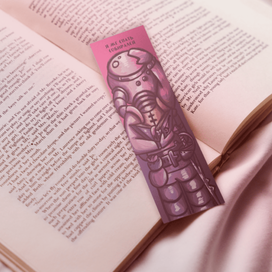Book bookmark: Cosmonaut