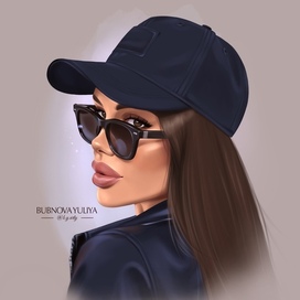 Girl with glasses