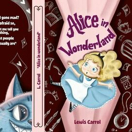 Обложка для книги "Алиса в стране чудес"