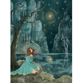 Illustration for the book «Cristal Rose and the Paths of Wisdom»