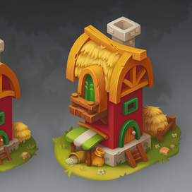 Merge: Соломенные домики