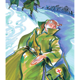 The brave heart of the nurse Zina Tusnolobova.