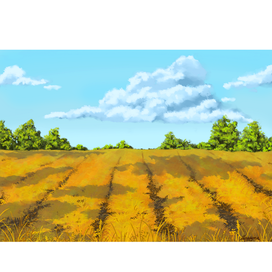 "In the field"