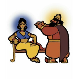 Dasharatha and Kaikeyi