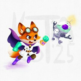 Superhero Fox