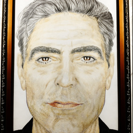 George Clooney _ (correcting photographer's mistakes _ portrait fix work)