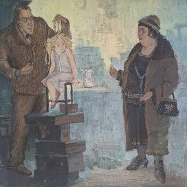 Illustration for the novel of K.Vaginov