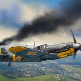 messer bf-109 g2 Romania