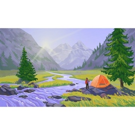 Illustration for the Board Game cover "Photo Tour: Expedition"