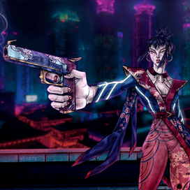 Япония, киберпанк и мода