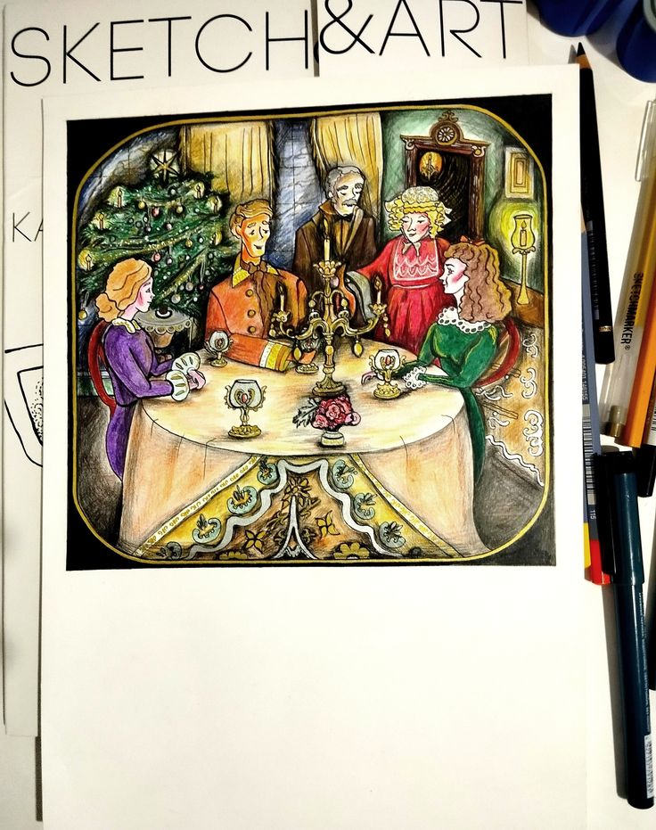 Illustration for Margaret Mitchell's novel "Gone with the Wind"