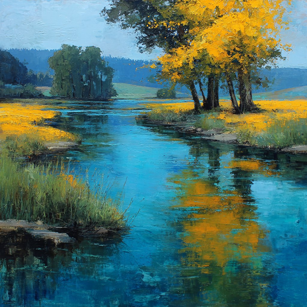 The sound of water is calming, time to relax