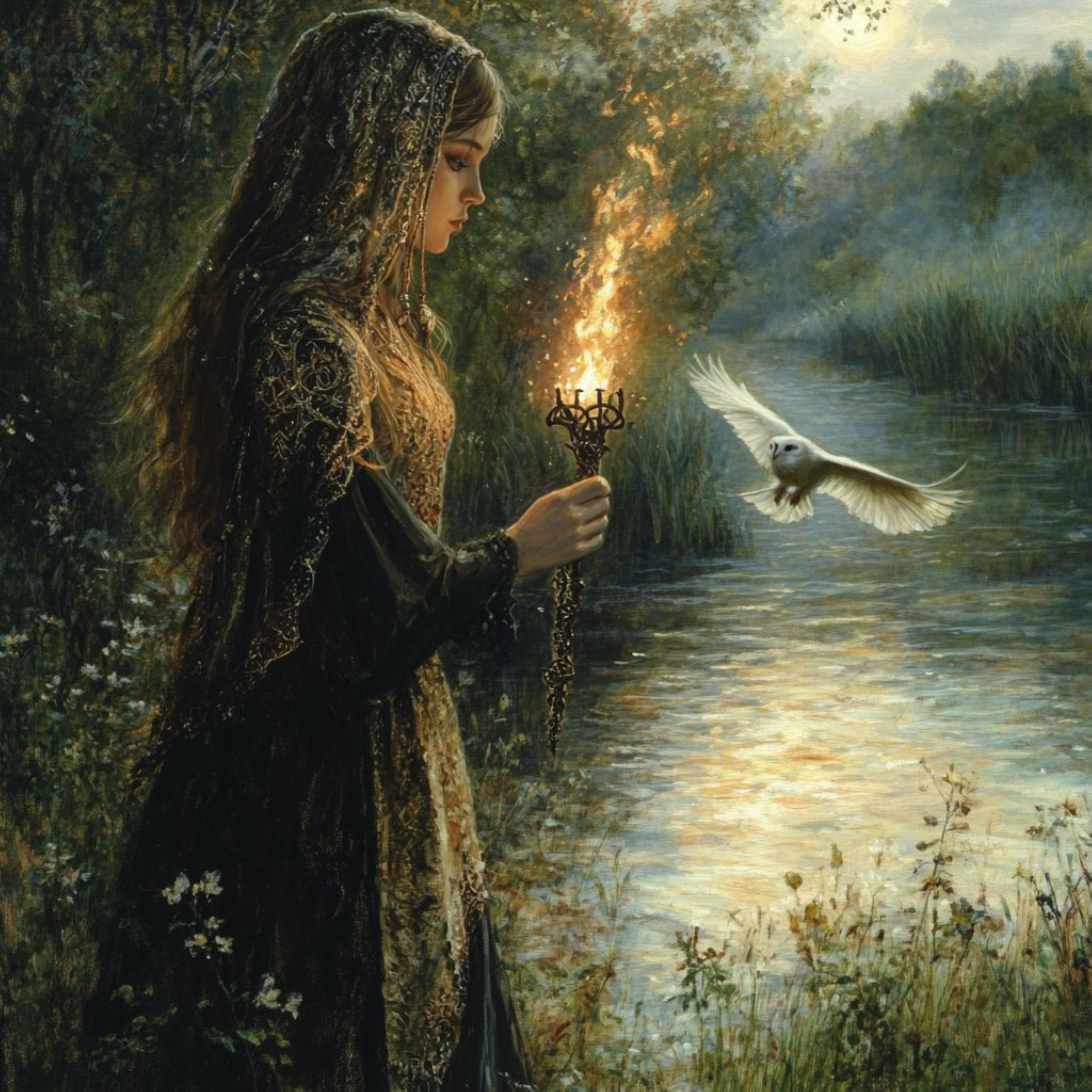 Illustration for the book "Grandma Vika's Tales"