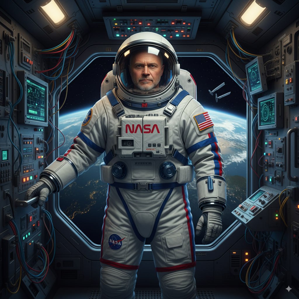 neurophoto made from a real photo