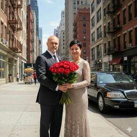 Neurophoto based on two real photos