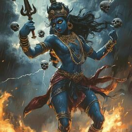 illustration for the book "Grandma Vika's Tales"