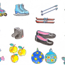 Screensavers. Game Room section. Children's magazine - Why? Young Technician publishing house. The illustration is published in the magazine. Artist Marat Bryzgalov.