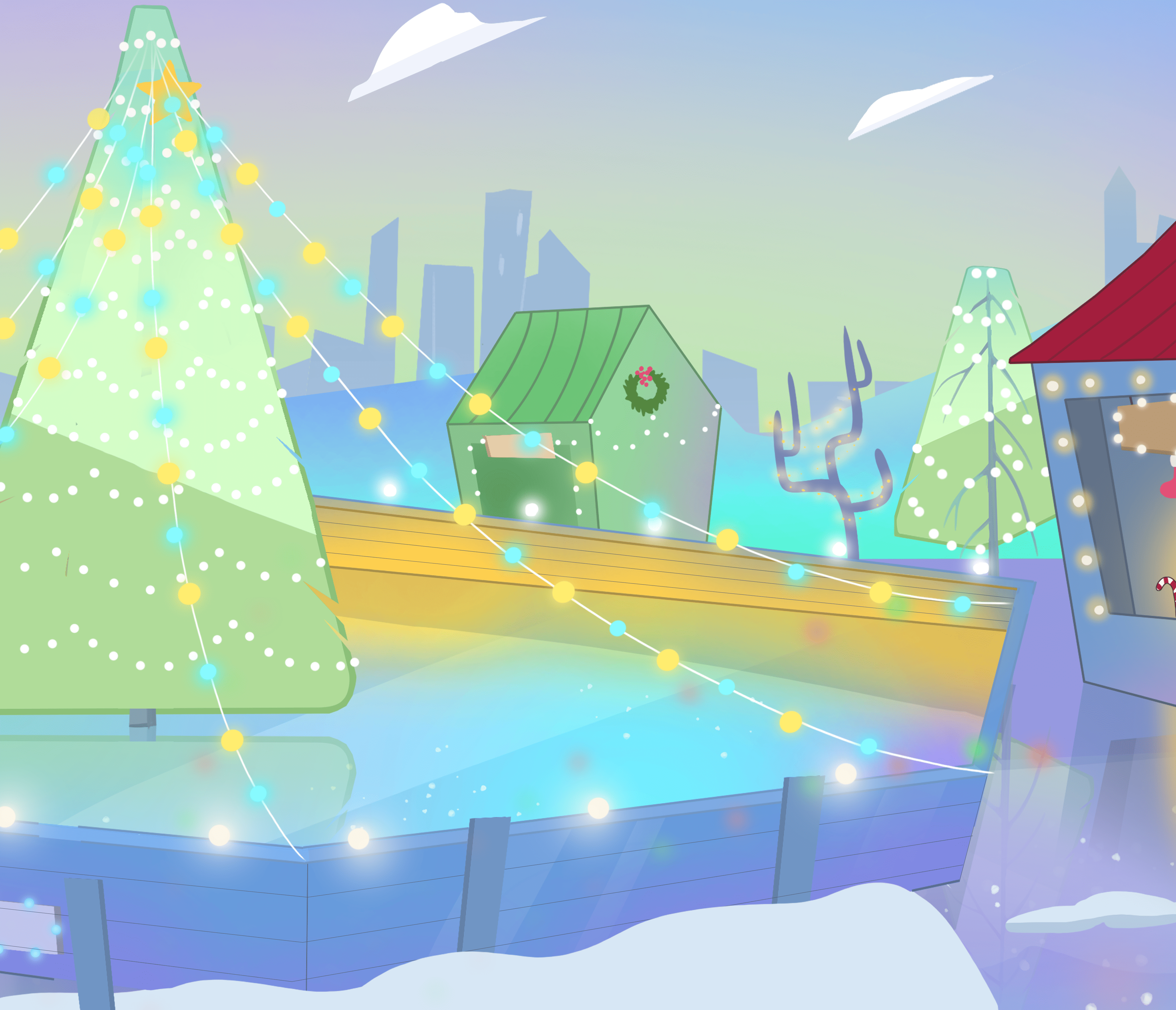 New Year's Skating Rink