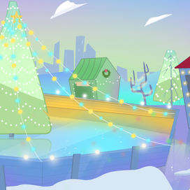New Year's Skating Rink