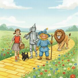 дорога из желтого кирпича