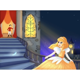 золушка убегает