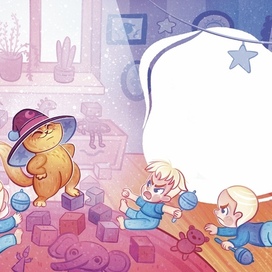 The cat jumped onto the children's tower