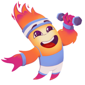 Brand character Ogonyok