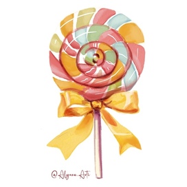 Леденец разноцветный