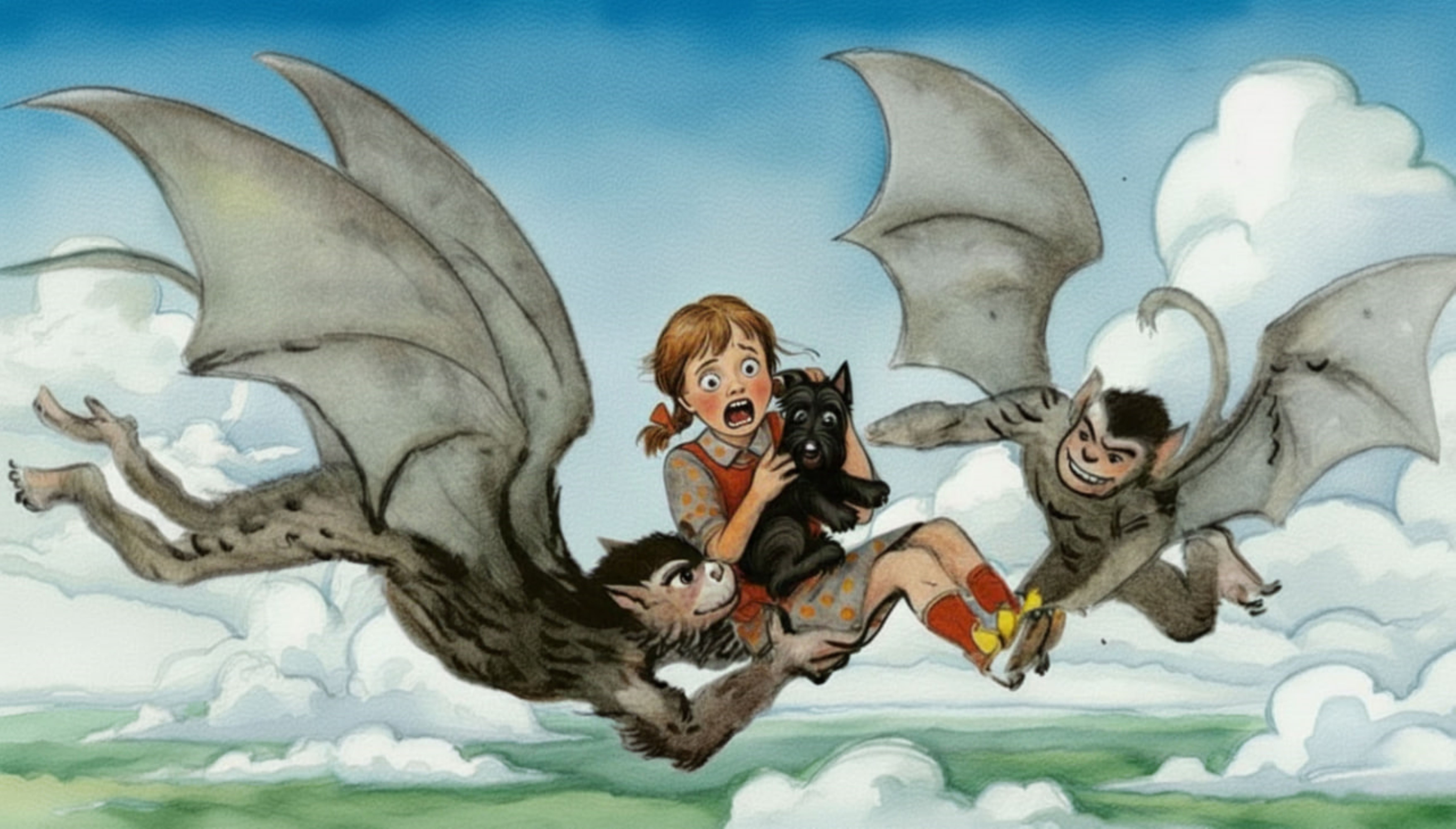 Ellie and the Flying Monkeys