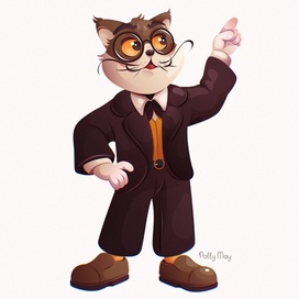 Cat mascot