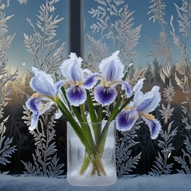 Букет ирисов