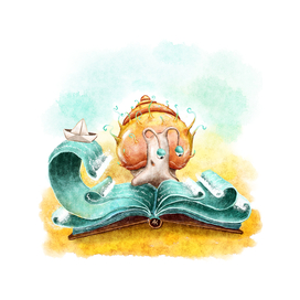 The snail and the sea 