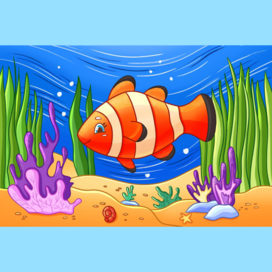 Clownfish Illustration
