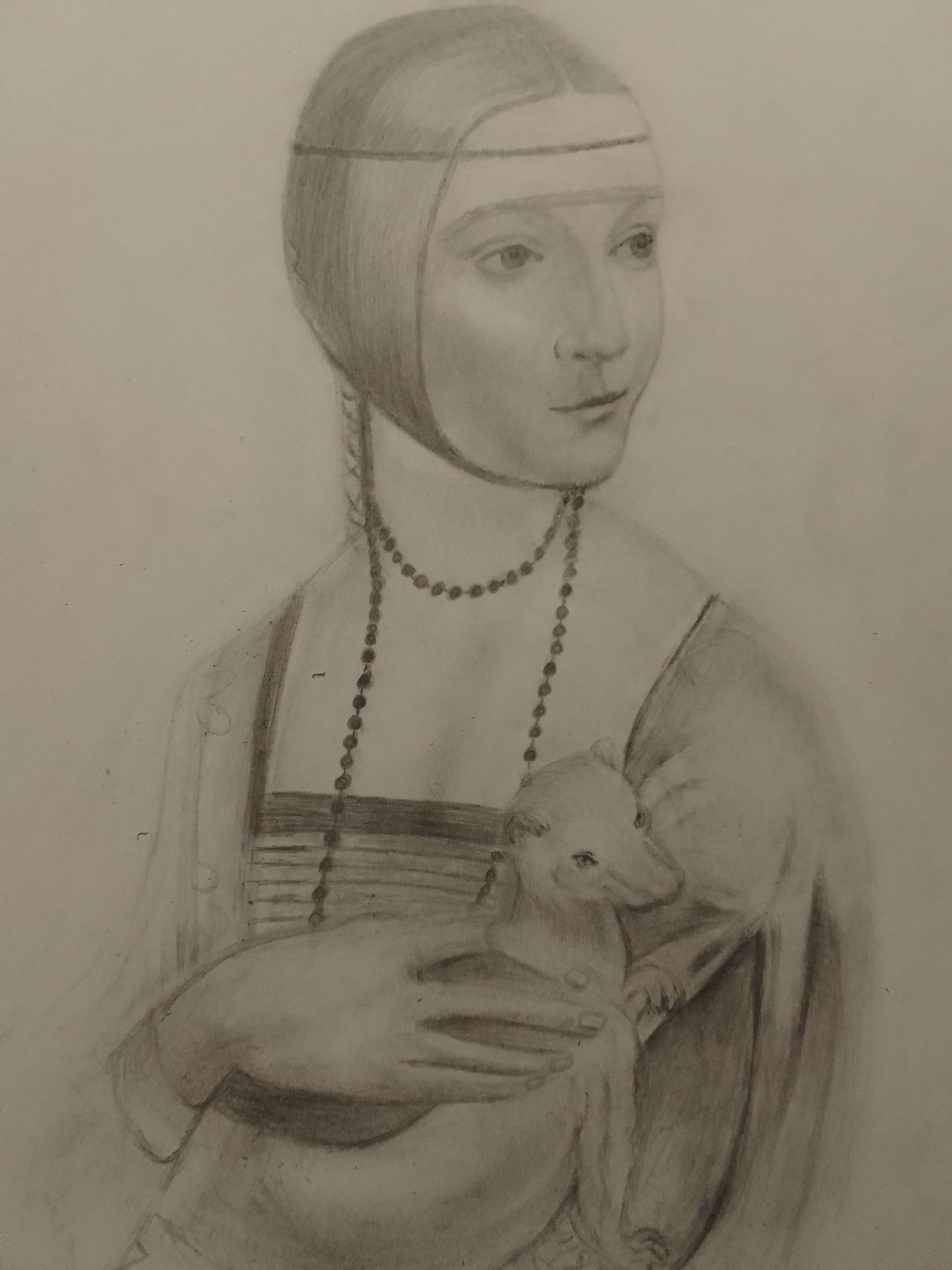 The cpopy of Leonardo da Vinci 