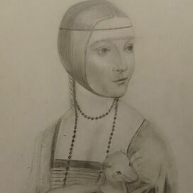 The cpopy of Leonardo da Vinci 