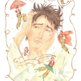 Иллюстрация к сказке Карло Гоцци «Любовь к трём апельсинам»