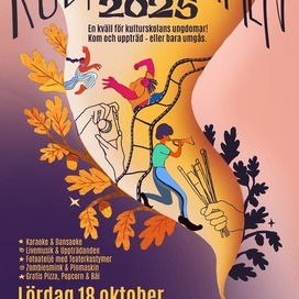 Афиша для вечера молодежи в Стокгольме