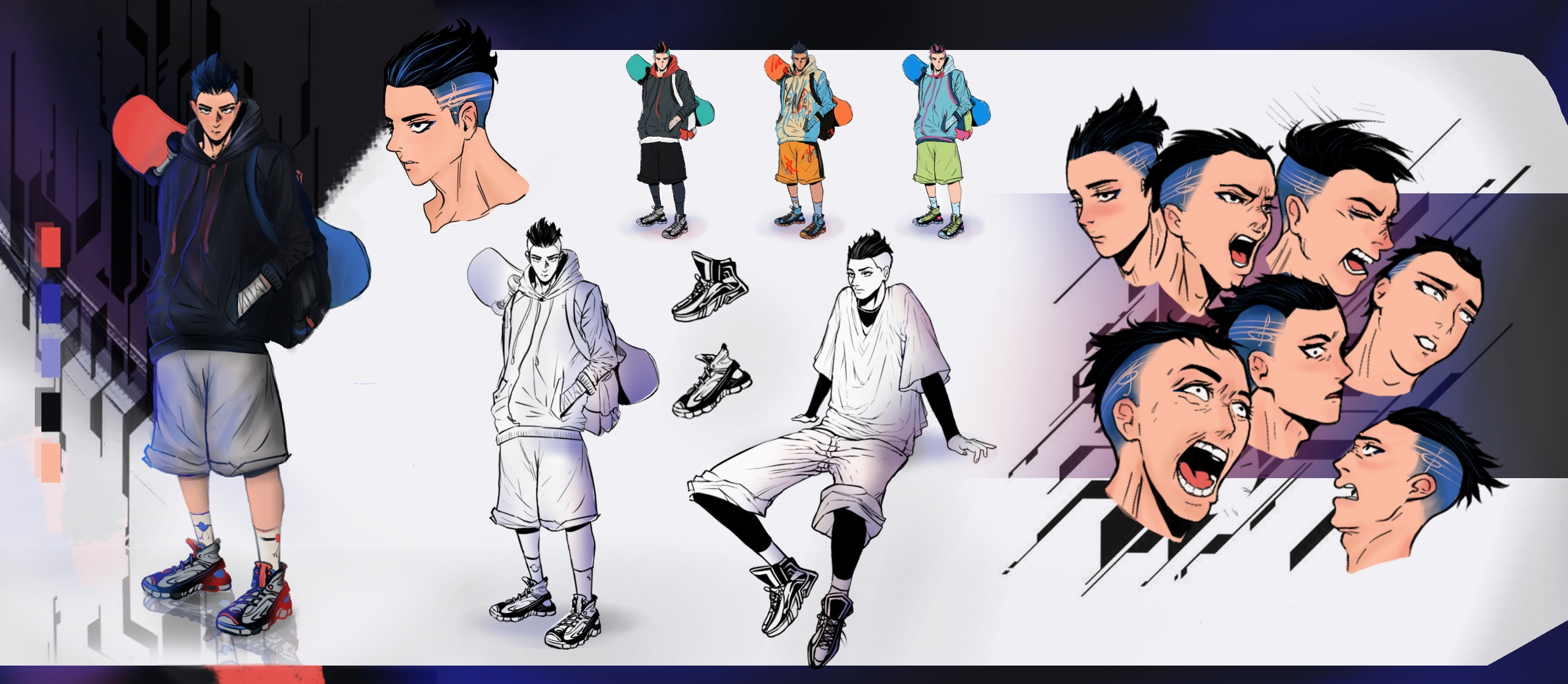 Concept art for a comic | Leo NPS 🤸🏻‍♀️💙