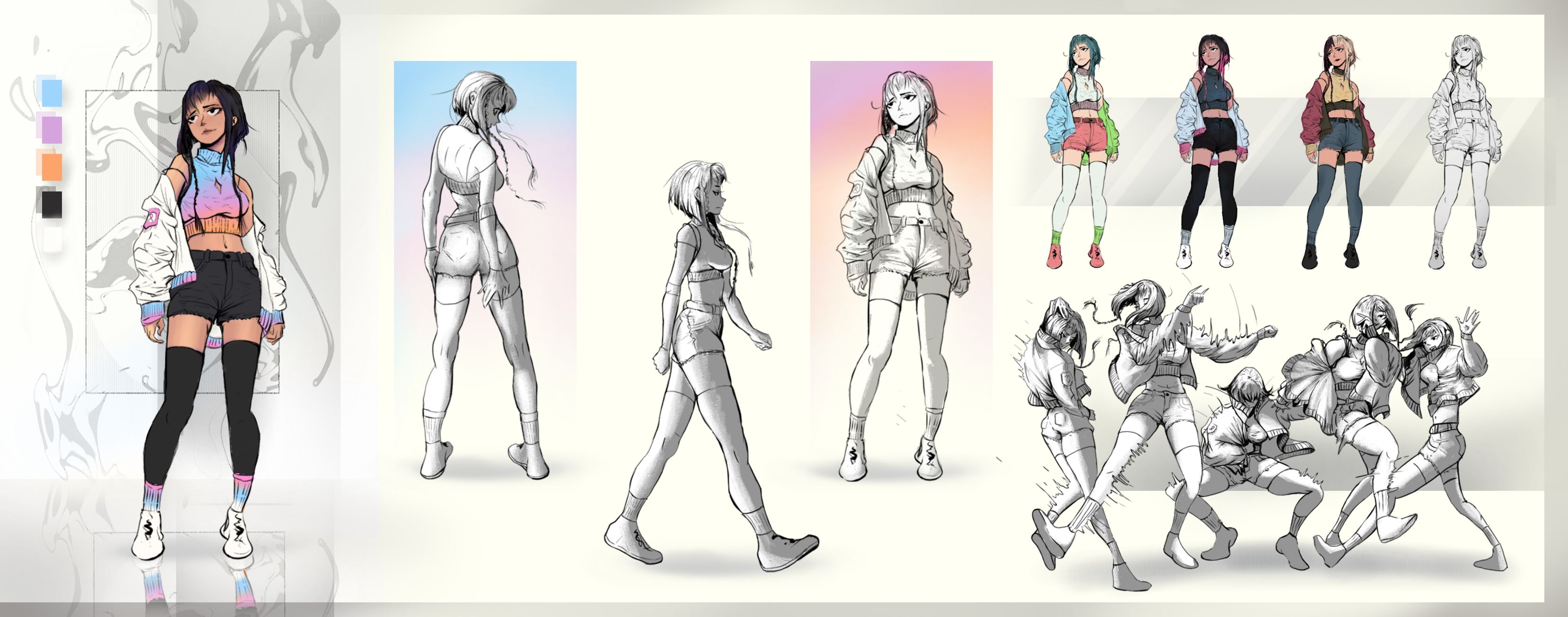 Concept art for a comic | Alice NPS I 🏙️🩷