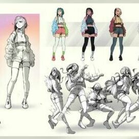 Concept art for a comic | Alice NPS I 🏙️🩷