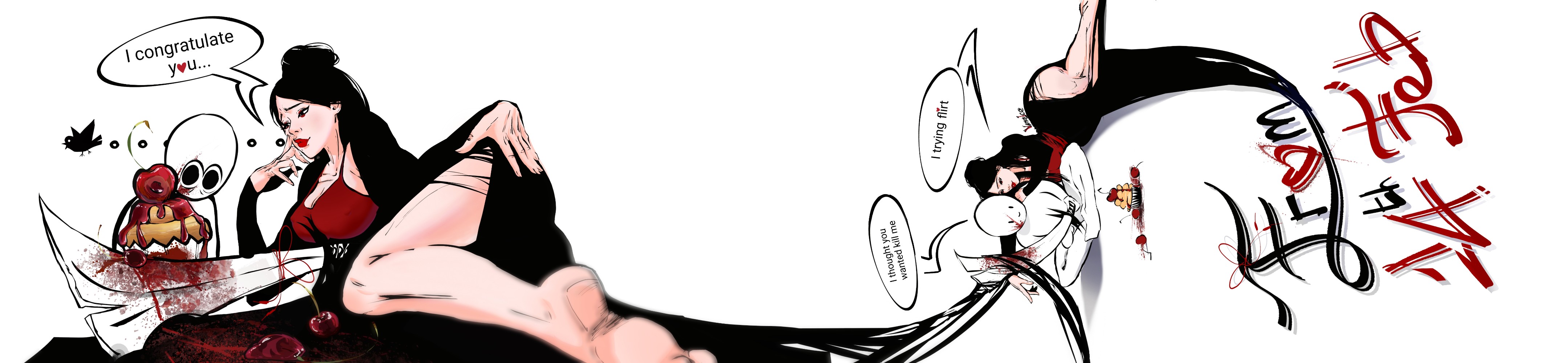 14 февраля ♥️🎀 • 2 стр. Мини-комикс