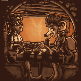 The girlfriends' dinner