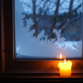 winter window