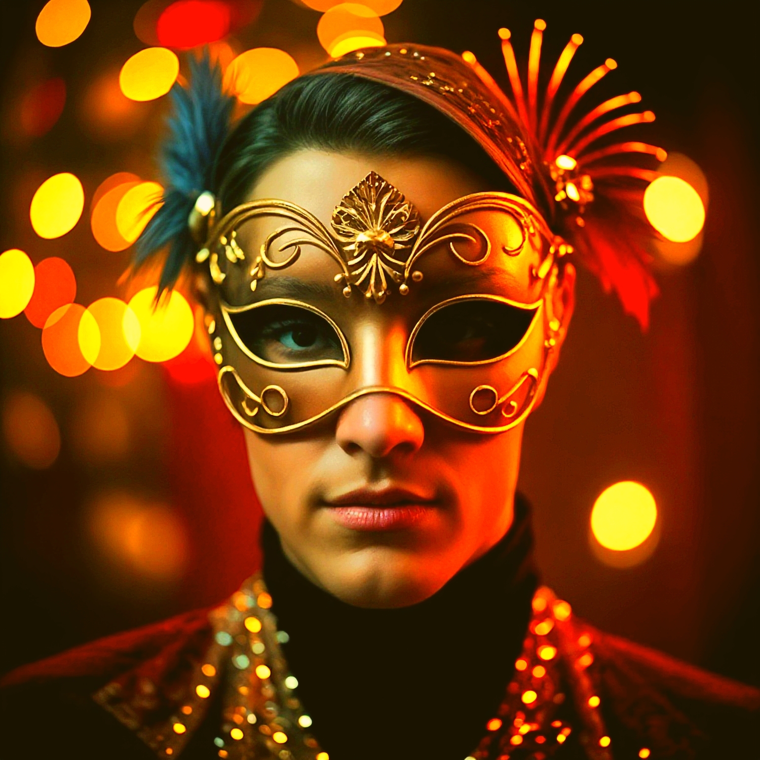 Masquerade mask illustration