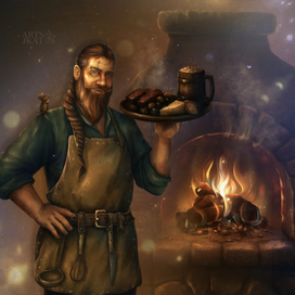 Character Design: Medieval Tavern Chef 🔥