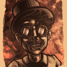 Portrait of a brutal 3D artist